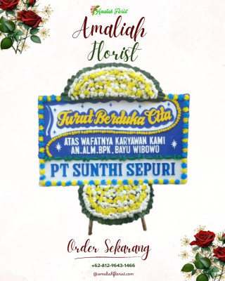 Papan Bunga Duka di Cimenerang