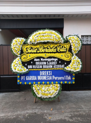 Papan Bunga Duka di Cimenerang